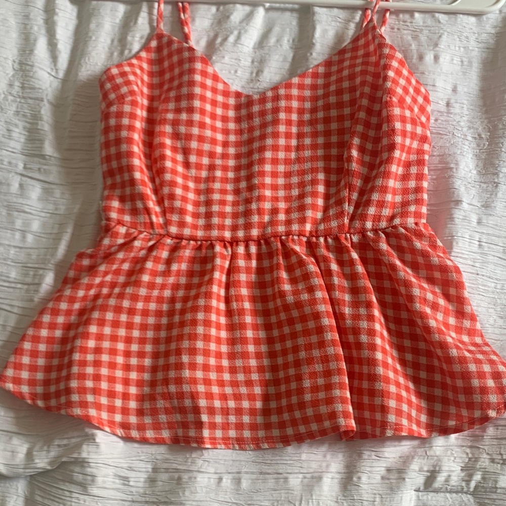 Gingham Checkered Women's Camisole